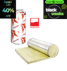 r.Flow®  mata lamelowa 20mm z wełny mineralnej bez kleju pokryta zbrojoną folią aluminiową