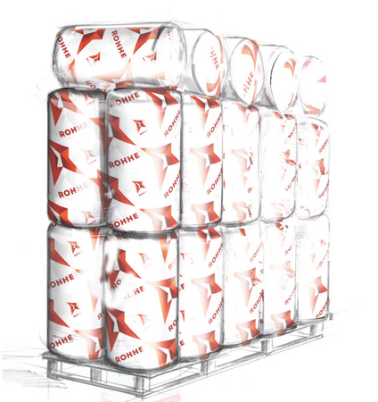 Mata lamelowa r.Flow® A 20mm z Folią ALU