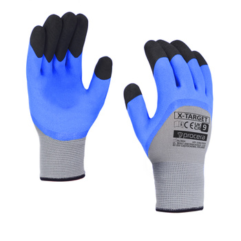 RĘKAWICE OCHRONNE POWLEKANE LATEKSEM X-TARGET rozm.9