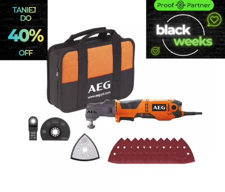 AEG Zestaw Narzędzie wielofunkcyjne 300W, OMNI-300 set 1 
