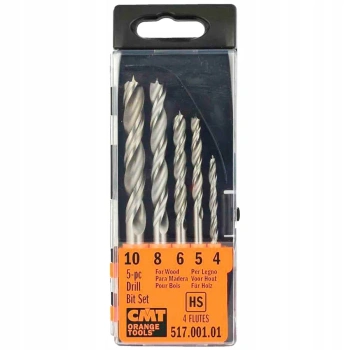 Wiertła do drewna zestaw 5 szt CMT