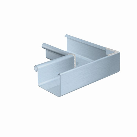 Narożnik prostokątny wewnętrzny 90° prePATINA blaugrau 0,70 x 333 x 300 mm RHEINZINK