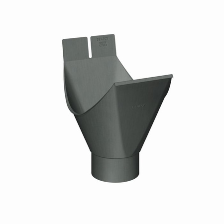 Sztucer podwieszany GRANUM EXTRA basalte 333/100 mm RHEINZINK