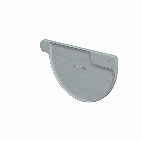 Denko płaskie, lewe, GRANUM EXTRA granite 333 mm RHEINZINK