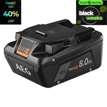 Akumulator 18V 8.0 AH L1880SHD AEG PowerTools