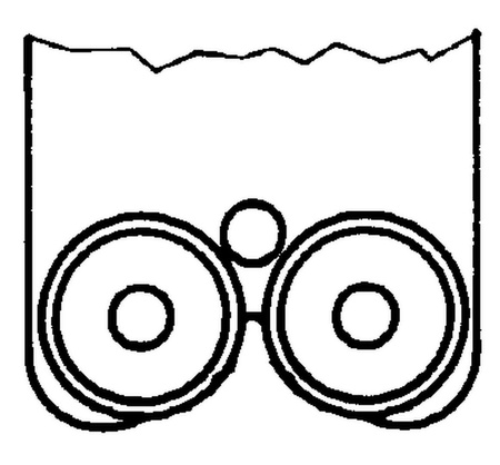 Gratownik podwójny DB1000 NOGA