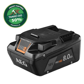Akumulator 18V 8.0 AH L1880SHD AEG PowerTools