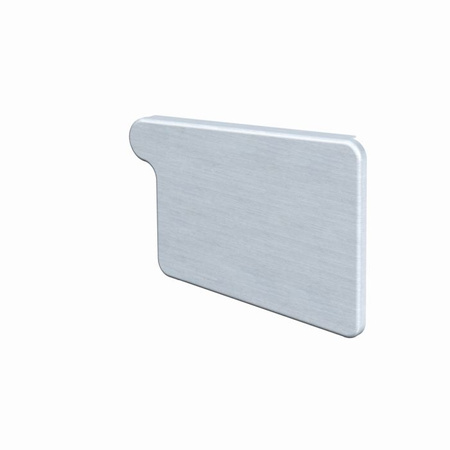 Denko prostokątne, prawe, CLASSIC walzblank 250 mm RHEINZINK