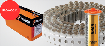 PASLODE GWOŹDZIE DO HAFTRÓW 2,8x25MM 1000SZT Kołnierzowe, nierdzewne A2 + gaz (142201)