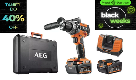 Bezszczotkowa wiertarko-wkrętarka z udarem 18 V - BSB18C2BLLI-402C