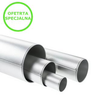 Płaszcze - proste na metry z blachy aluminiowej (Stucco)