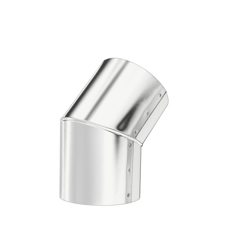 Etaż 45 st./ Kolano 45 st.  z blachy ocynkowanej