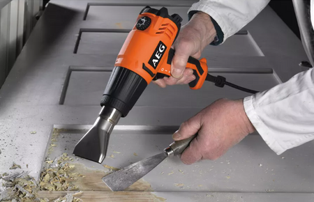 Opalarka zestaw z 3 dyszami HG 600 V AEG PowerTools