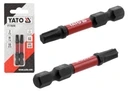 Bity udarowe 1/4"x50 mm T30 YATO - Zestaw (2 szt.) OPAKOWANIE
