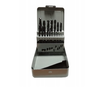 FESTA Zestaw wierteł do metalu 1-10 HSS 19szt/op.