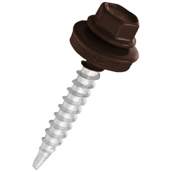 WKRĘT FARMERSKI 4,8x35 mm RAL 8017 BRĄZOWE