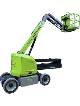 Usługa najmu - Podnośnik koszowy marki Zoomlion / model ZA12RJE-V