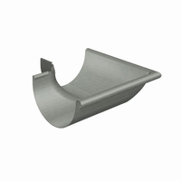 Narożnik zewnętrzny 90° prePATINA schiefergrau 0,80 x 400 x 315 mm RHEINZINK