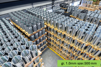 Blacha w rolce Rheinzink Tytan cynk CLASSIC walzblank gr. 1,0 mm - szr. 500 mm