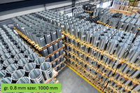 Blacha w rolce Rheinzink Tytan cynk prePATINA schiefergrau gr. 0,8 mm - szer. 1000 mm