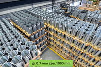 Blacha w rolce Rheinzink Tytan cynk prePATINA blaugrau  gr. 0,7 mm - szr. 1000 mm 