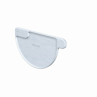 Denko płaskie, lewe, CLASSIC walzblank 333 mm RHEINZINK