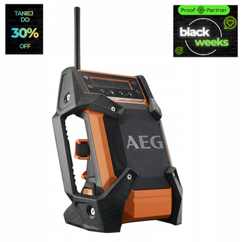 RADIO CYFROWE BUDOWLANE 18V DAB+ BR1218C-0 