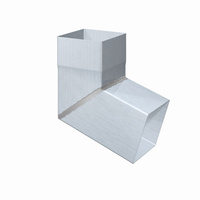 Kolanko kwadratowe 72° CLASSIC walzblank 100 mm RHEINZINK