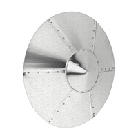 Dennica stożkowa z blachy aluminiowej (Stucco)