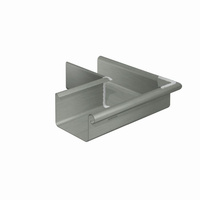 Narożnik prostokątny zewnętrzny 90° prePATINA schiefergrau 0,70 x 333 x 300 mm RHEINZINK