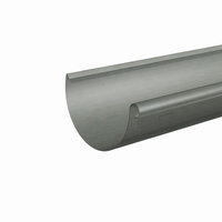 Rynna półokrągła prePATINA schiefergrau 0,80 x 400 x 3.000 mm RHEINZINK