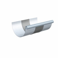 Dylatacja rynny, prePATINA blaugrau 0,80 x 333 x 260 mm