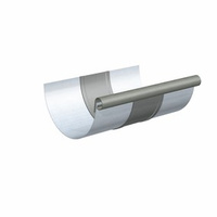 Dylatacja rynny prePATINA schiefergrau 0,80 x 333 x 260 mm RHEINZINK