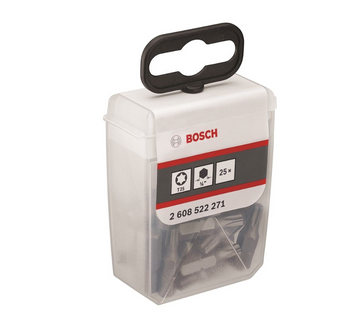 Zestaw końcówek wkręcających Extra Hart T25, TicTac Box Bosch 2608522271