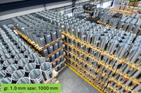 Blacha w rolce Rheinzink Tytan cynk prePATINA schiefergrau  gr. 1,0 mm - szer. 1000 mm 