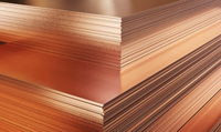 Blacha płaska miedziana 0,5 mm x 1000 mm x 2000 mm