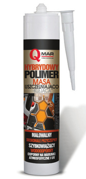 Uszczelniacz dekarski hybrydowy polimerowy 280ml Czarny